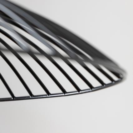 Brilagi - Lustră LED suspendată pe cablu CERIA WIRE, 1x E27, max. 40W, 230V, Ø 26 cm, negru