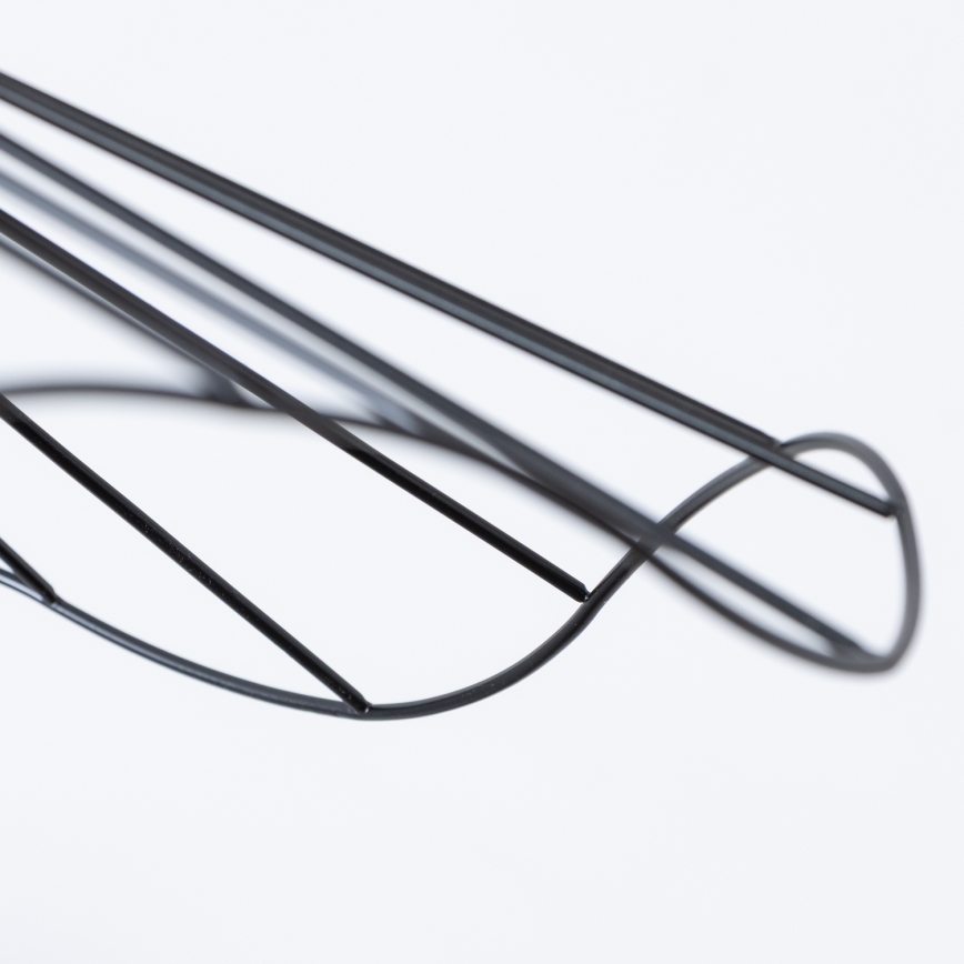 Brilagi - Lustră LED suspendată pe cablu CERIA WIRE 1xE27/40W/230V Ø 60 cm negru