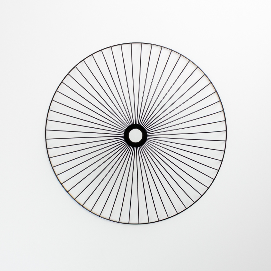 Brilagi - Lustră LED suspendată pe cablu CERIA WIRE, 1xE27/40W/230V, Ø 60 cm, negru