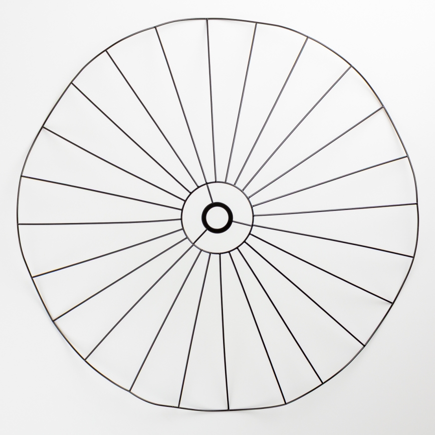 Brilagi - Lustră LED suspendată pe cablu CERIA WIRE 1xE27/40W/230V Ø 80 cm neagră