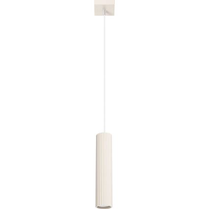 Brilagi - Lustră LED suspendată pe cablu CRESTO 1xGU10/10W/230V crem