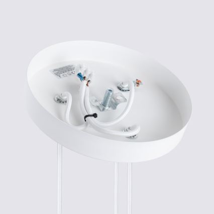 Brilagi - Lustră LED suspendată pe cablu CRESTO 3xGU10/10W/230V albă