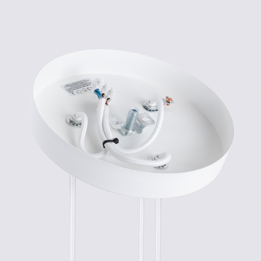 Brilagi - Lustră LED suspendată pe cablu CRESTO 3xGU10/10W/230V albă