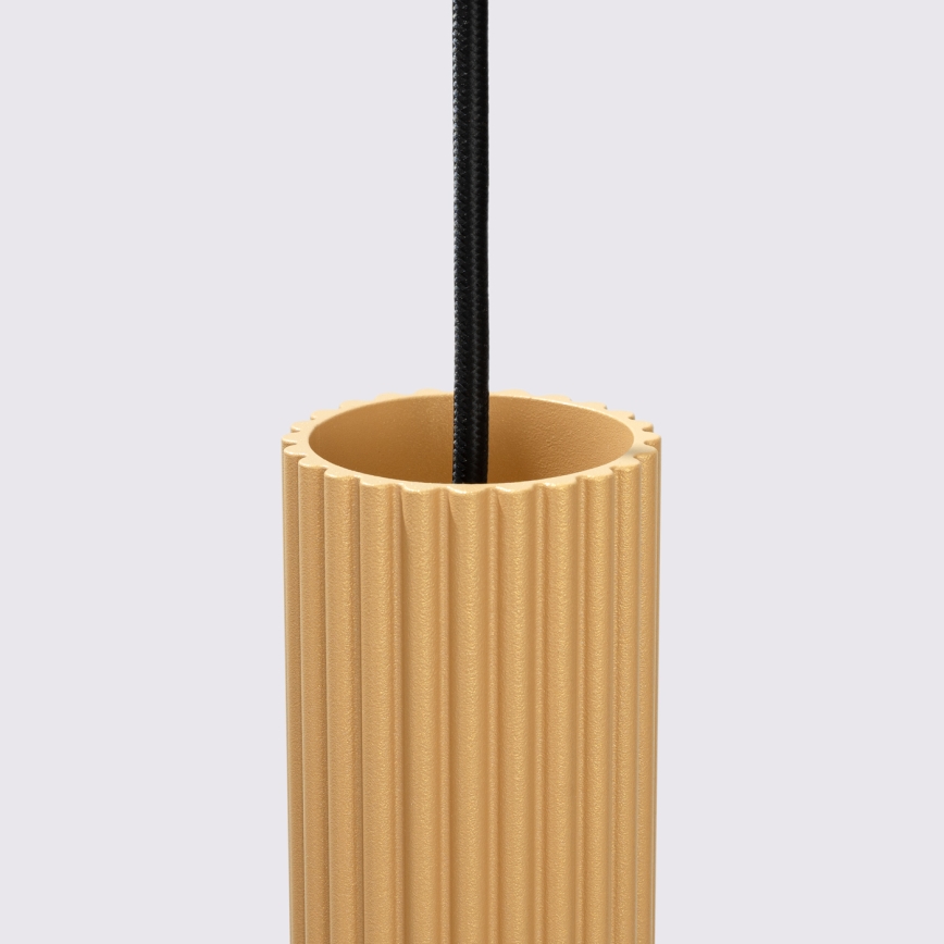 Brilagi - Lustră LED suspendată pe cablu CRESTO 3xGU10/10W/230V, auriu