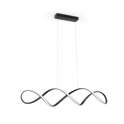 Brilagi - Lustră LED suspendată pe cablu DNA, 41 W, 230 V, 4100 K, negru