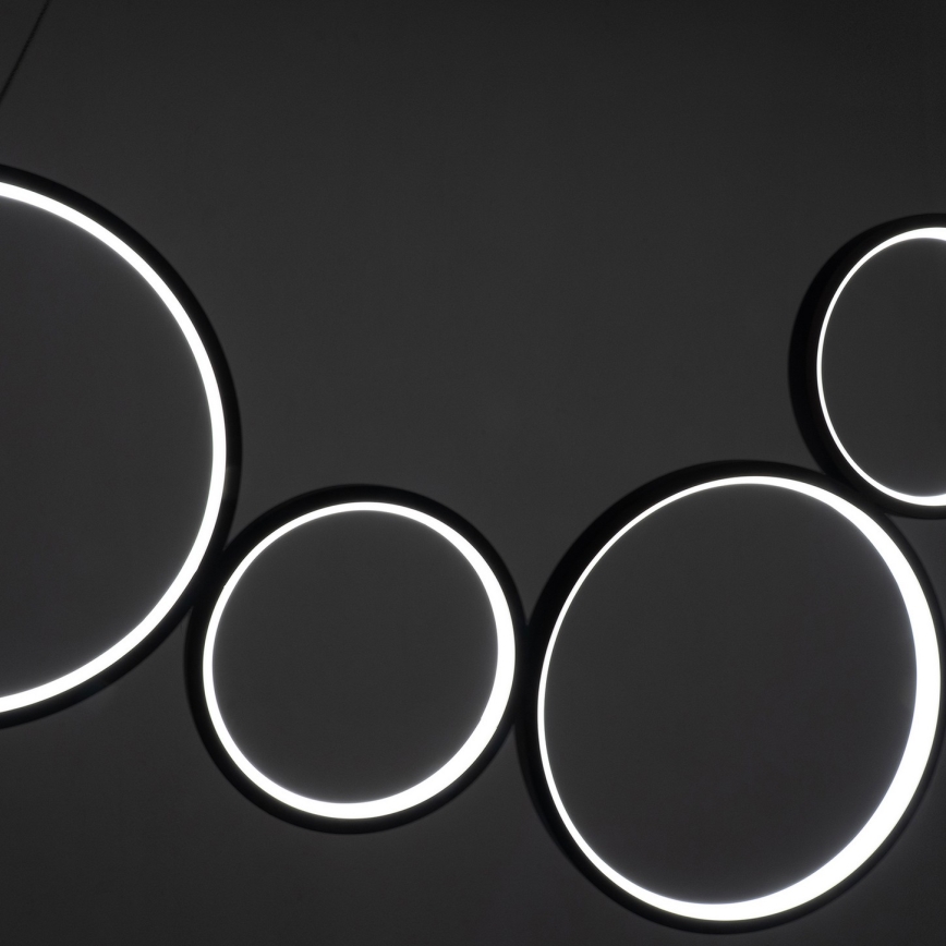 Brilagi - Lustră LED suspendată pe cablu ECHO LED/60W/230V 4000K 100 cm negru