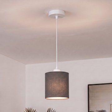 BRILAGI - Lustră LED suspendată pe cablu NUBILA 1xE27/60W/230V Ø 14 cm alb/antracit