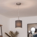 Brilagi - Lustră LED suspendată pe cablu NUBILA 1xE27/60W/230V Ø 14 cm antracit