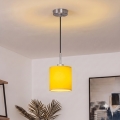 Brilagi - Lustră LED suspendată pe cablu NUBILA 1xE27/60W/230V Ø 14 cm negru/galben
