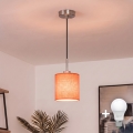 Brilagi - Lustră LED suspendată pe cablu NUBILA 1xE27/60W/230V Ø 14 cm negru/portocaliu