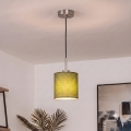 Brilagi - Lustră LED suspendată pe cablu NUBILA 1xE27/60W/230V Ø 14 cm negru/verde