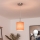 Brilagi - Lustră LED suspendată pe cablu NUBILA 1xE27/60W/230V Ø 14 cm portocalie