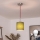 Brilagi - Lustră LED suspendată pe cablu NUBILA 1xE27/60W/230V Ø 14 cm roșu/verde