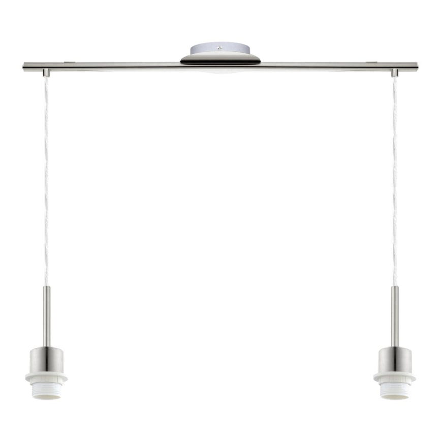 Brilagi - Lustră LED suspendată pe cablu NUBILA 2xE27/60W/230V mov