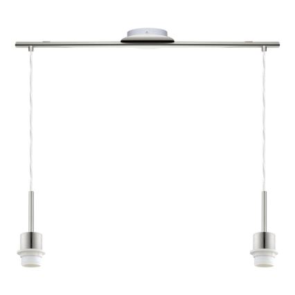 Brilagi - Lustră LED suspendată pe cablu NUBILA 2xE27/60W/230V verde
