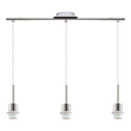 Brilagi - Lustră LED suspendată pe cablu NUBILA 3xE27/60W/230V, albastru închis