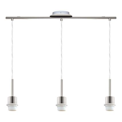 Brilagi - Lustra LED suspendată pe cablu NUBILA 3xE27/60W/230V neagră