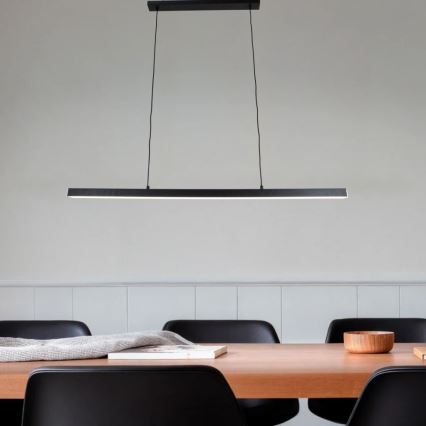 Brilagi - Lustră LED suspendată pe cablu PAXIS LED/30W/230V, 120 cm, negru