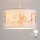 Brilagi - Lustră LED suspendată pentru copii BOBO 1xE27/60W/230V pr. 35 cm alb/cu animale