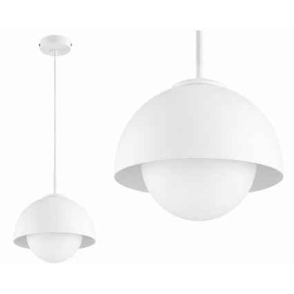 BRILAGI - Lustră pe cablu COSMO 1xE27/60W/230V Ø 18 cm albă