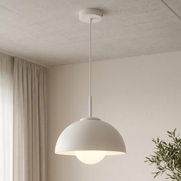 BRILAGI - Lustră pe cablu COSMO 1xE27/60W/230V Ø 30 cm alb/auriu