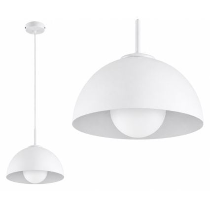 BRILAGI - Lustră pe cablu COSMO 1xE27/60W/230V Ø 30 cm alb/auriu