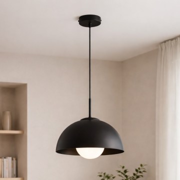 BRILAGI - Lustră pe cablu COSMO 1xE27/60W/230V Ø 30 cm neagră