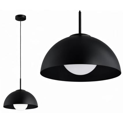 BRILAGI - Lustră pe cablu COSMO 1xE27/60W/230V Ø 30 cm neagră