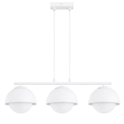 BRILAGI - Lustra pe cablu COSMO 3xE27/60W/230V alb/auriu