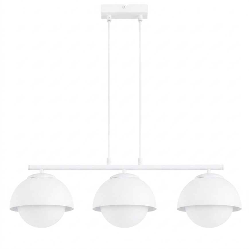 BRILAGI - Lustra pe cablu COSMO 3xE27/60W/230V alb/auriu