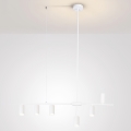 Brilagi - Lustră pe cablu CRANE 6xGU10/30W/230V albă