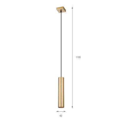 Brilagi - Lustră pe cablu CRISPINA 1xGU10/10W/230V auriu
