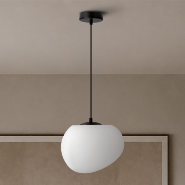 BRILAGI - Lustră pe cablu PEBBLES 1xE27/40W/230V Ø 25 cm negru