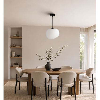 BRILAGI - Lustră pe cablu PEBBLES 1xE27/40W/230V Ø 25 cm negru