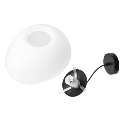BRILAGI - Lustră pe cablu PEBBLES 1xE27/40W/230V Ø 25 cm negru