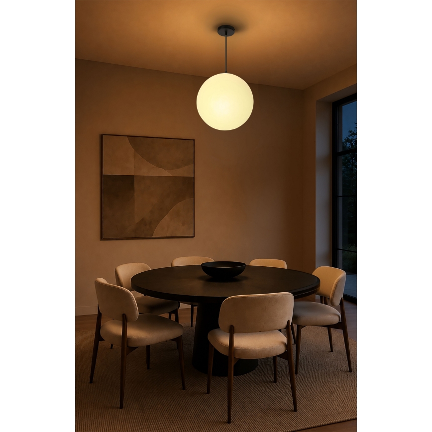 BRILAGI - Lustră pe cablu POLOS 1xE27/40W/230V Ø 30 cm negru