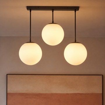 BRILAGI - Lustra pe cablu POLOS 3xE27/40W/230V neagră