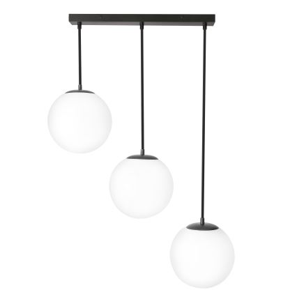 BRILAGI - Lustra pe cablu POLOS 3xE27/40W/230V neagră