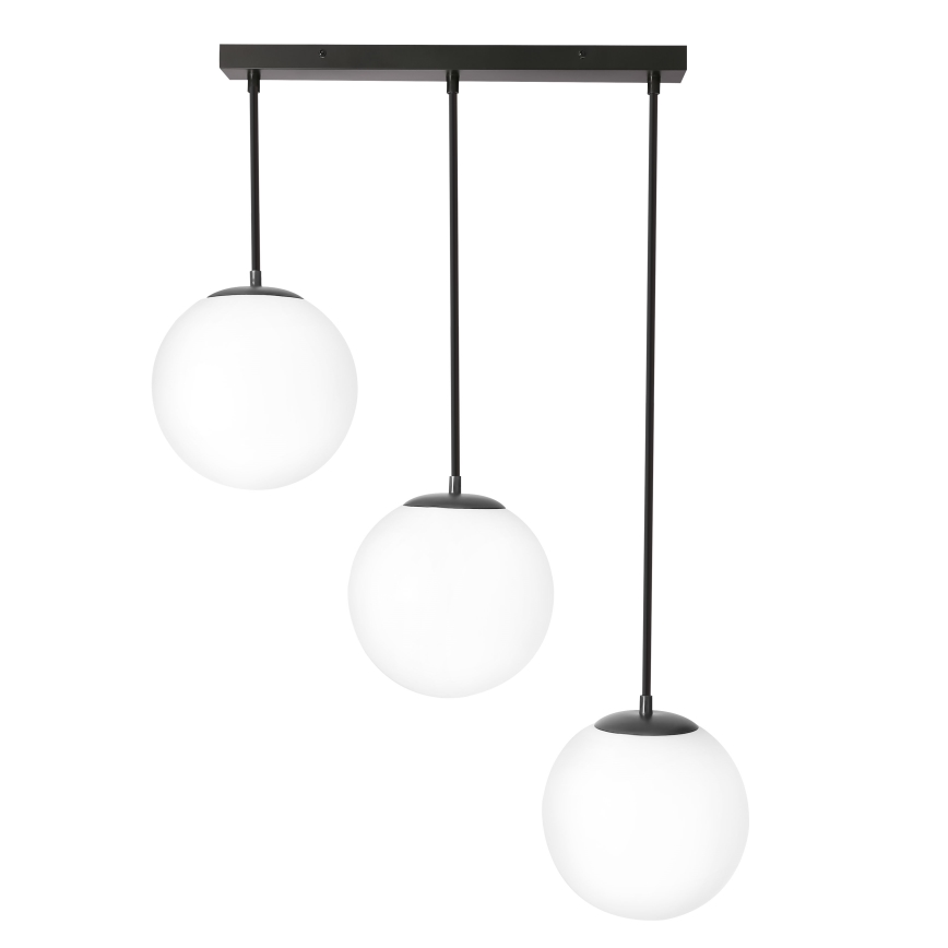 BRILAGI - Lustra pe cablu POLOS 3xE27/40W/230V neagră