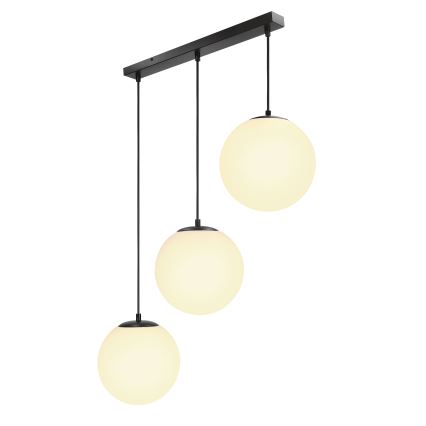 BRILAGI - Lustra pe cablu POLOS 3xE27/40W/230V neagră
