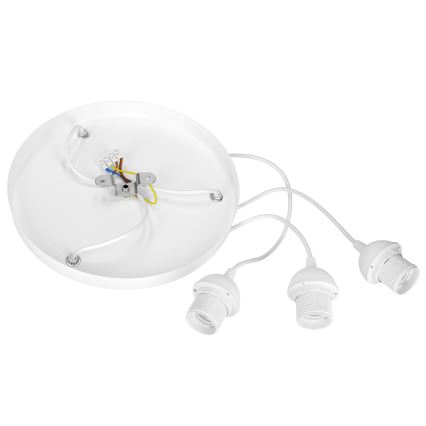 Brilagi - Lustră pe cablu RESNA 3xE27/60W/230V Ø 45 cm maro/bej