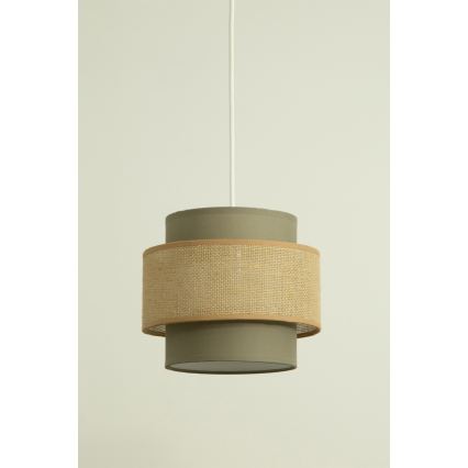 Brilagi - Lustră pe cablu RESNA 3xE27/60W/230V Ø 45 cm maro/bej