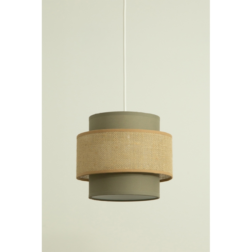 Brilagi - Lustră pe cablu RESNA 3xE27/60W/230V Ø 45 cm maro/bej