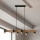 Brilagi - Lustră pe cablu SELE 6xGU10/30W/230V negru/decor stejar