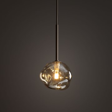Brilagi - Lustră pe cablu VULCANO 1xG9/8W/230V Ø 15 cm bej/bej fumuriu