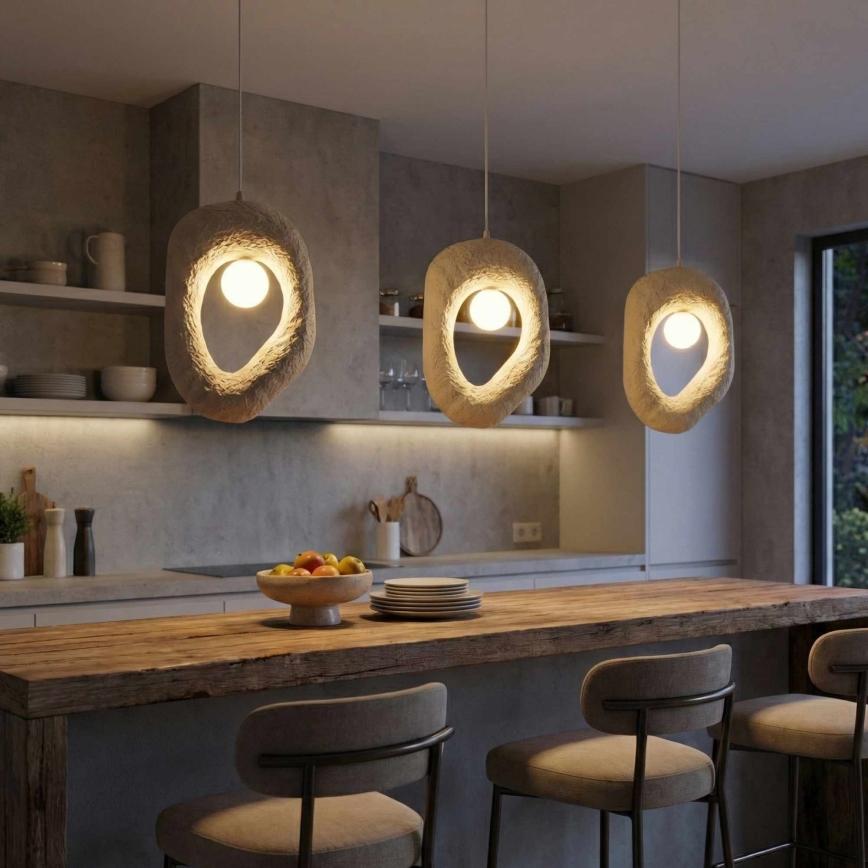 Brilagi - Lustră pe cablu WABI SABI 1xE27/40W/230V crem