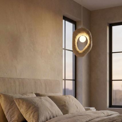 Brilagi - Lustră pe cablu WABI SABI 1xE27/40W/230V crem