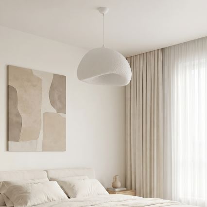 Brilagi - Lustră pe cablu WABI SABI 1xE27/40W/230V Ø 50 cm albă