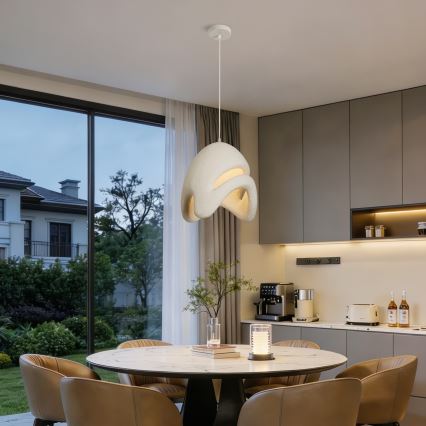BRILAGI - Lustră pe cablu WABI SABI 1xE27/60W/230V Ø 35 cm albă