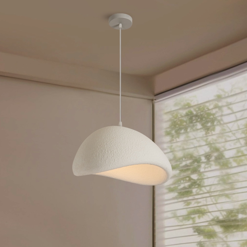 BRILAGI - Lustră pe cablu WABI SABI 1xE27/60W/230V Ø 40 cm alb